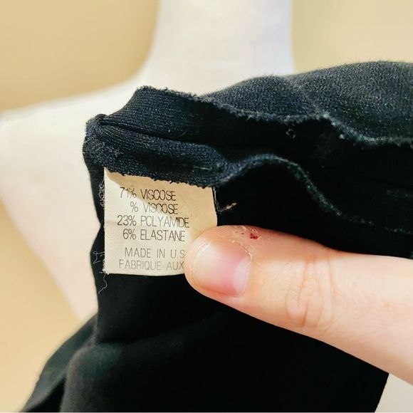 Theory Black 3/4 Sleeve Sheath Dress Size 4 - Picture 6 of 9